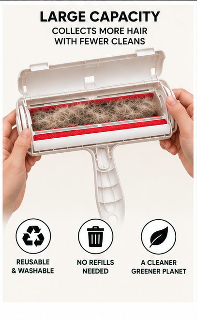 Larkhound Pet Hair Remover Roller — Reusable Dog Hair Cleaner