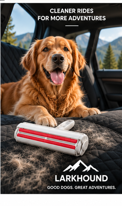 Larkhound Pet Hair Remover Roller — Reusable Dog Hair Cleaner